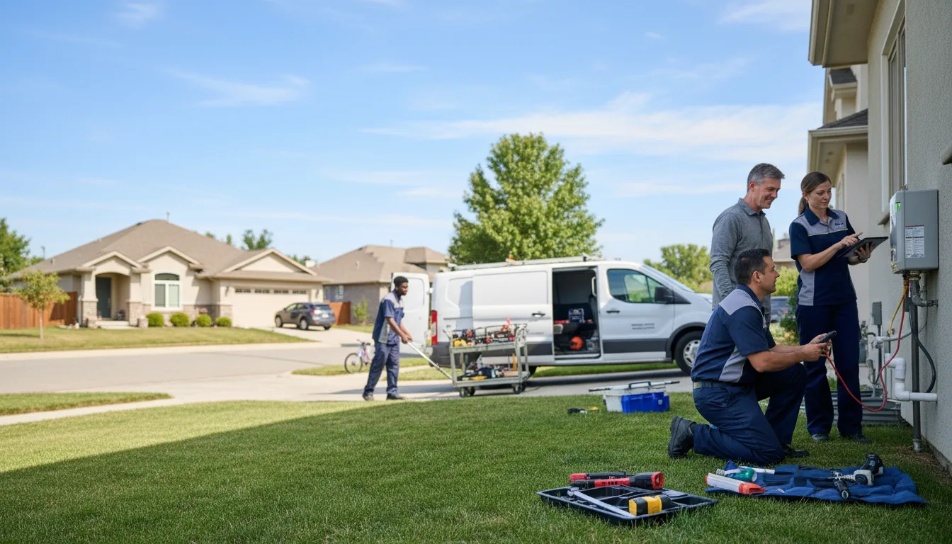 Tankless water heater service in Union City, GA